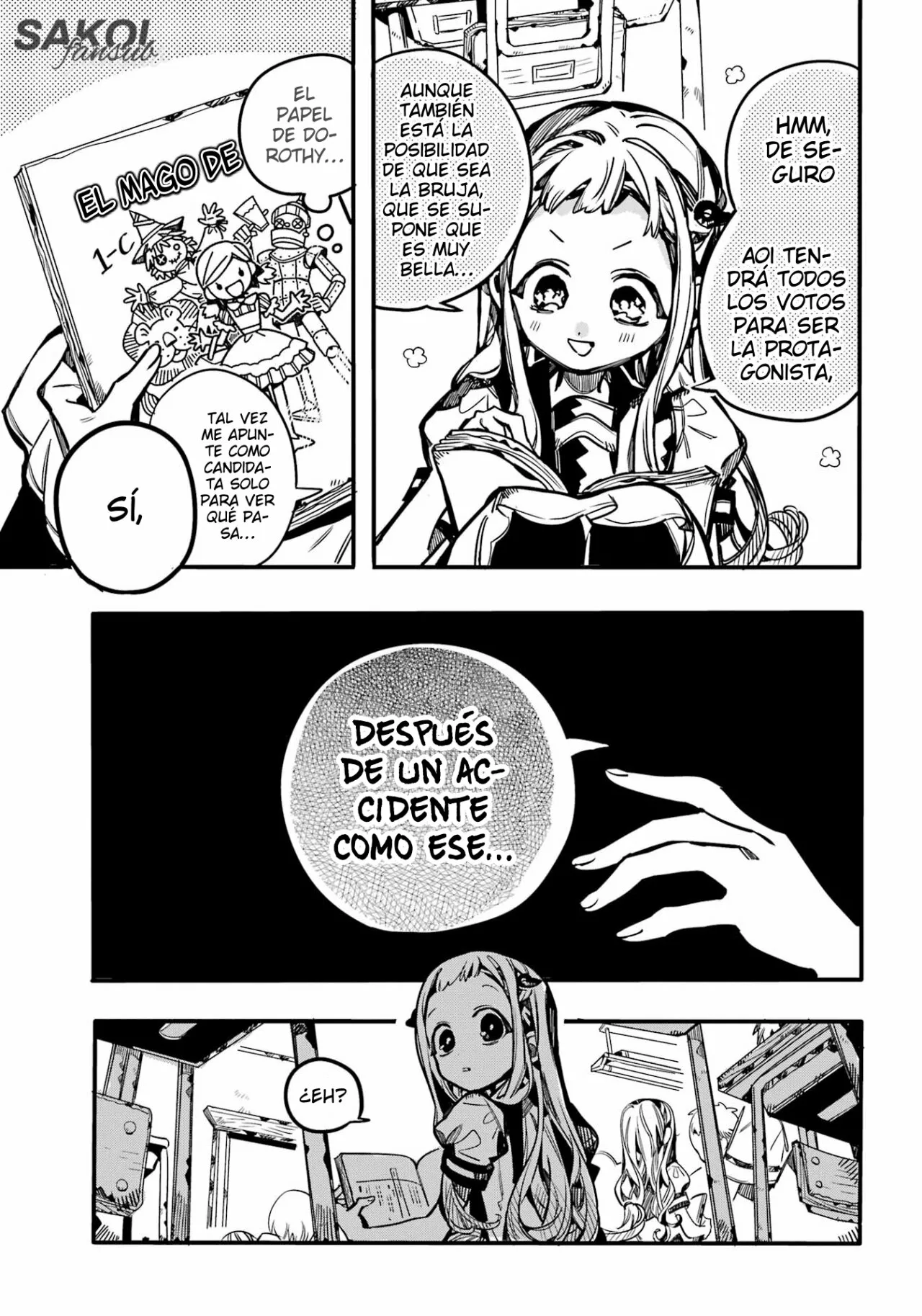 Jibaku Shounen Hanako-kun Capítulo 101 - Página 16