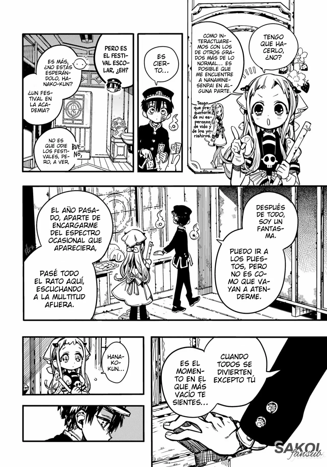 Jibaku Shounen Hanako-kun Capítulo 101 - Página 19