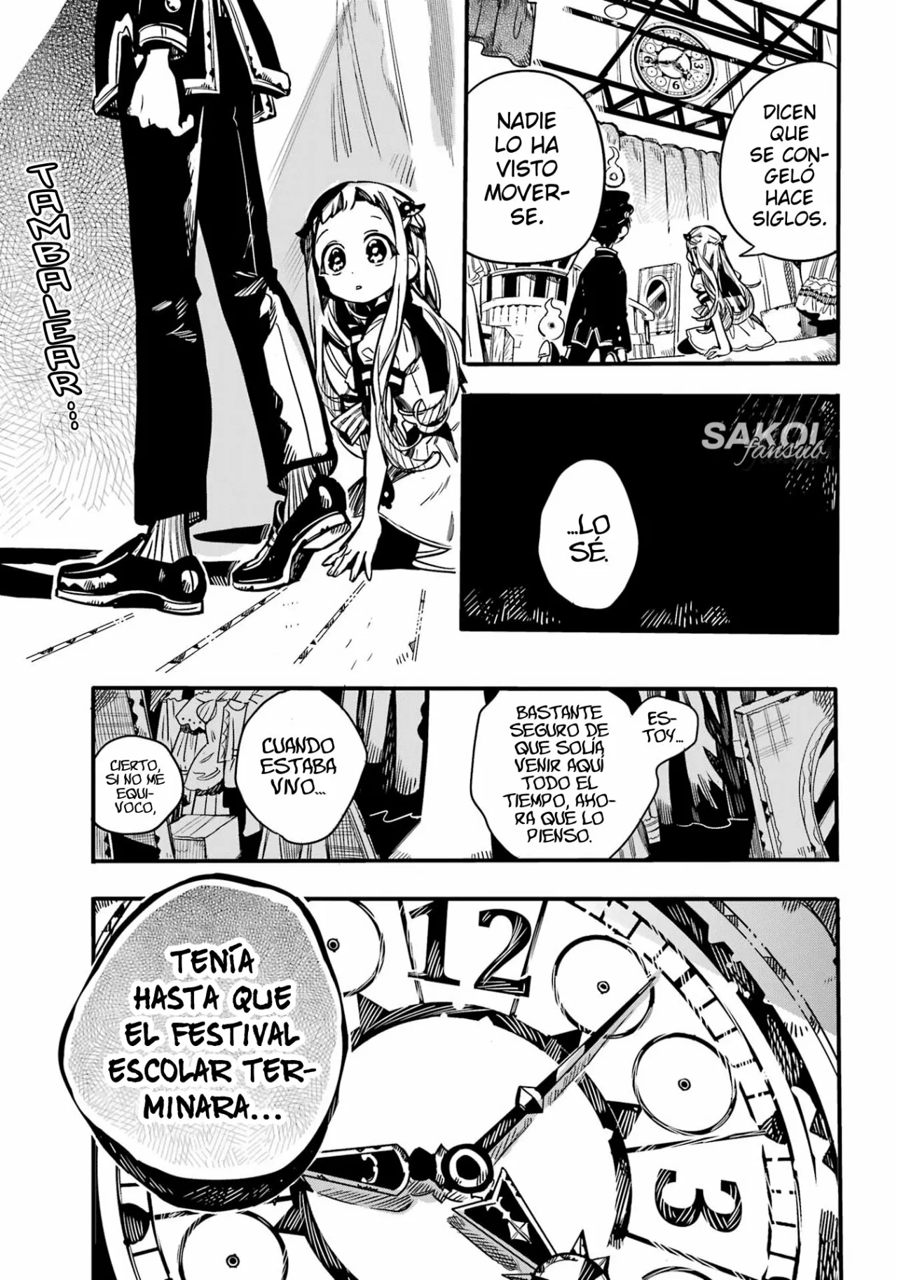 Jibaku Shounen Hanako-kun Capítulo 101 - Página 34