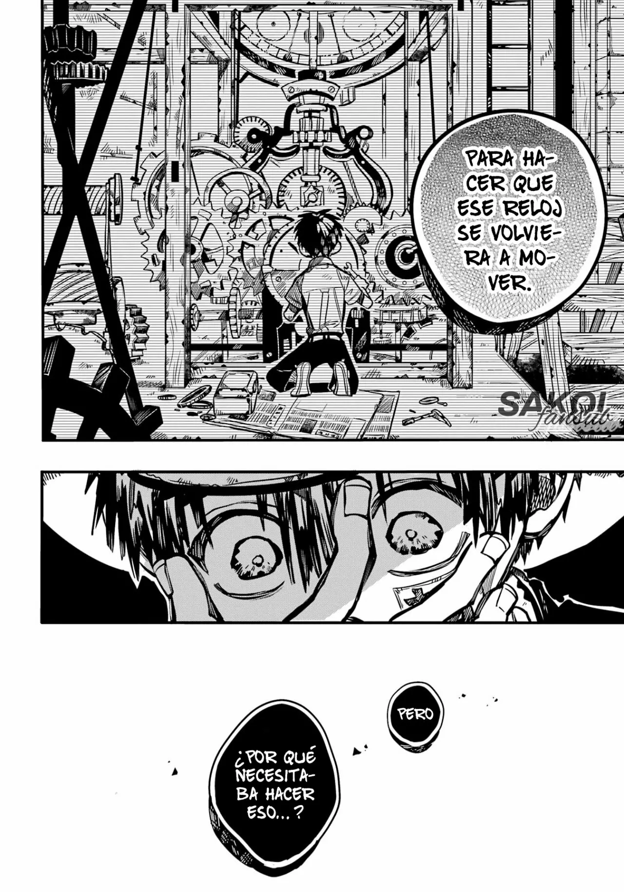 Jibaku Shounen Hanako-kun Capítulo 101 - Página 35