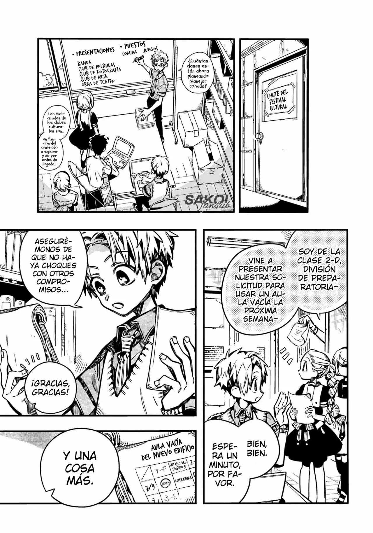 Jibaku Shounen Hanako-kun Capítulo 101 - Página 36