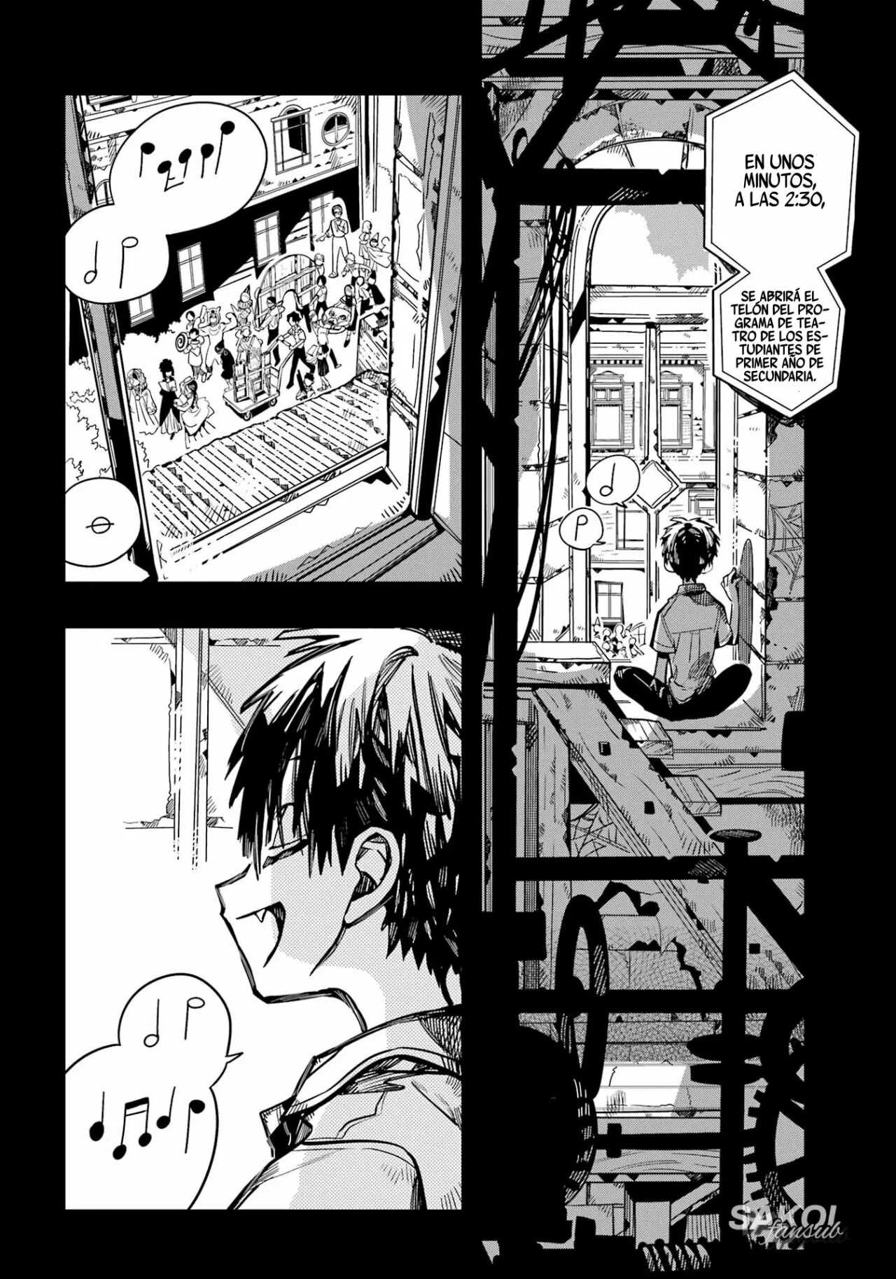 Jibaku Shounen Hanako-kun Capítulo 101 - Página 6