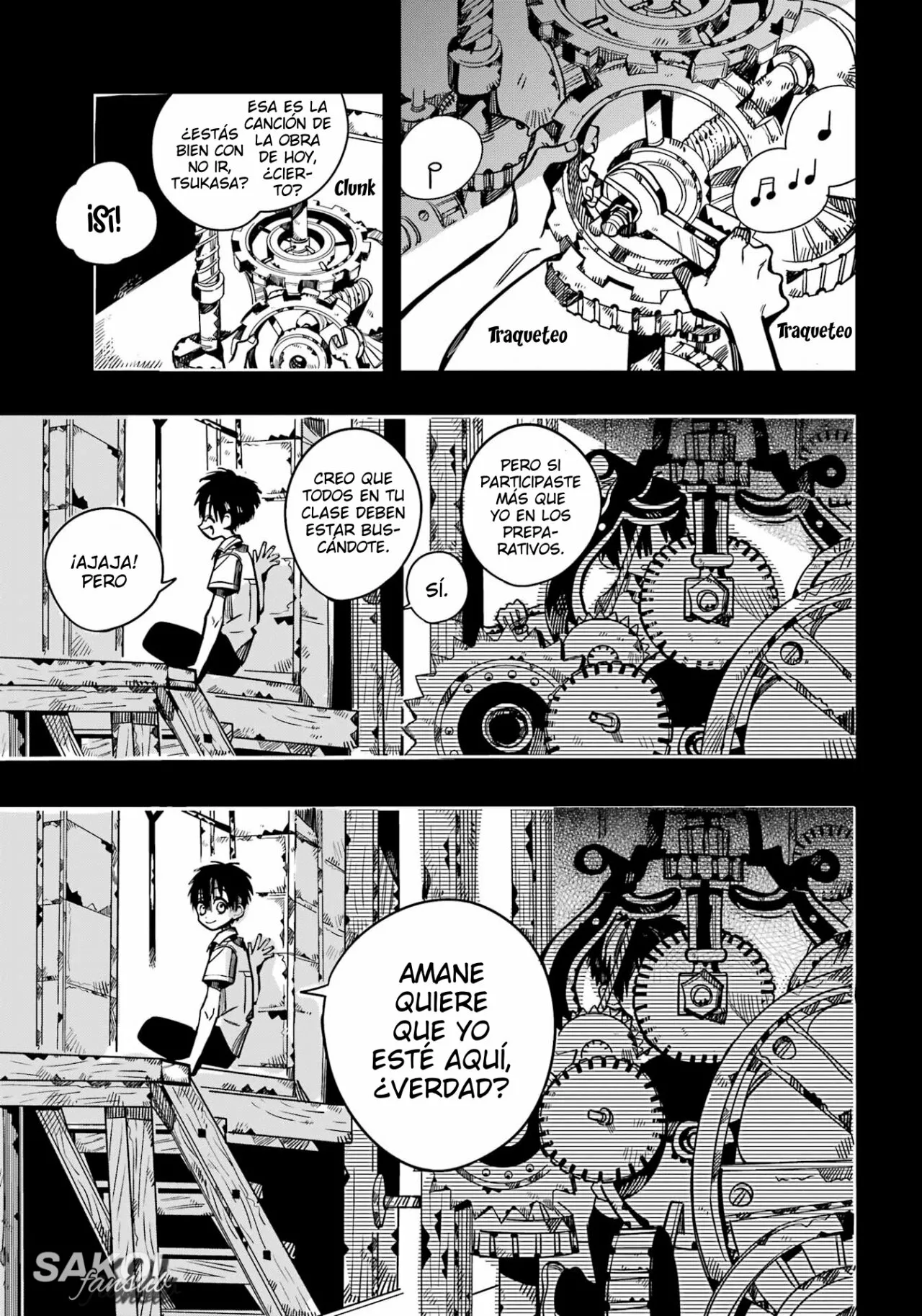 Jibaku Shounen Hanako-kun Capítulo 101 - Página 7
