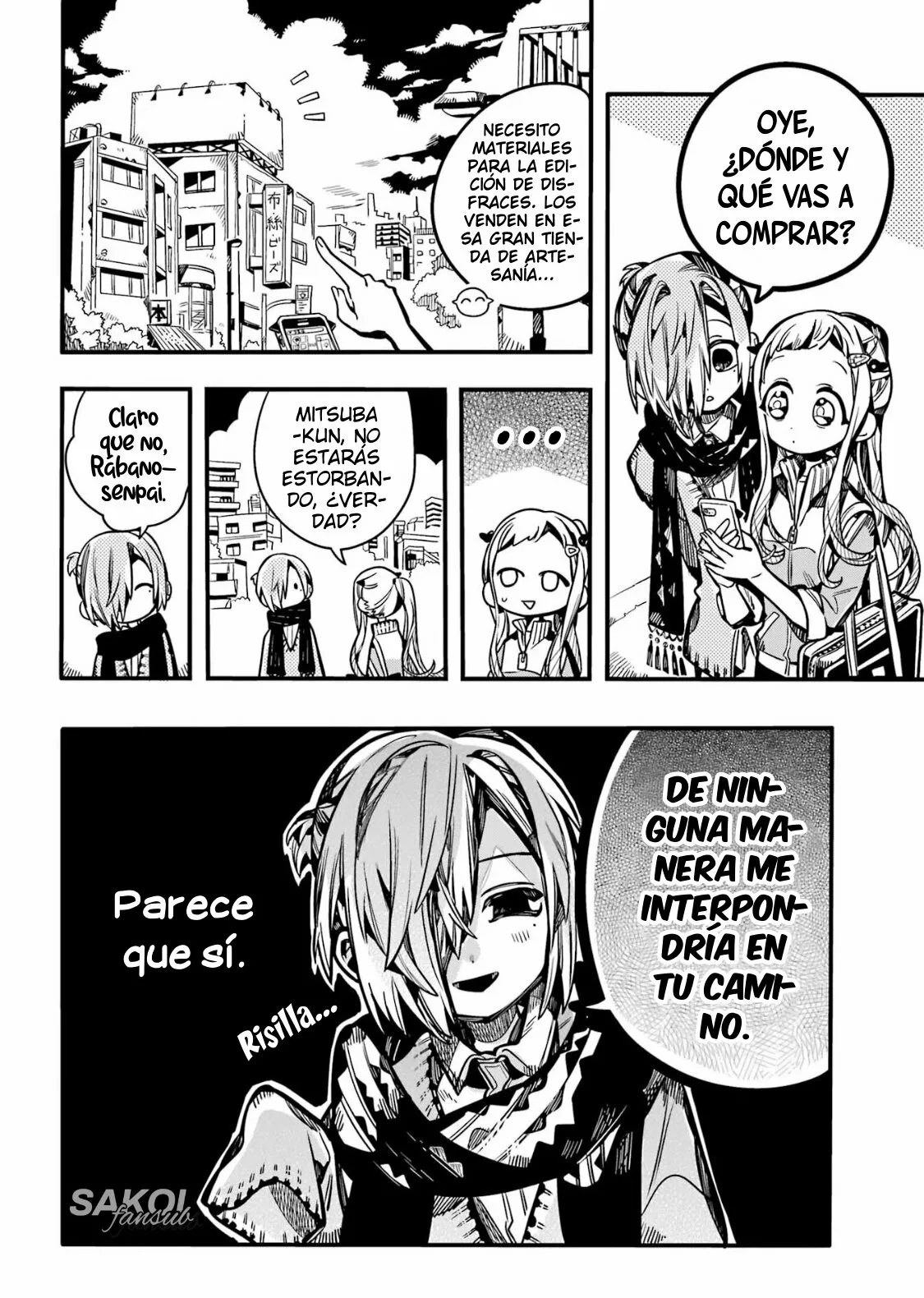 Jibaku Shounen Hanako-kun Capítulo 102 - Página 10