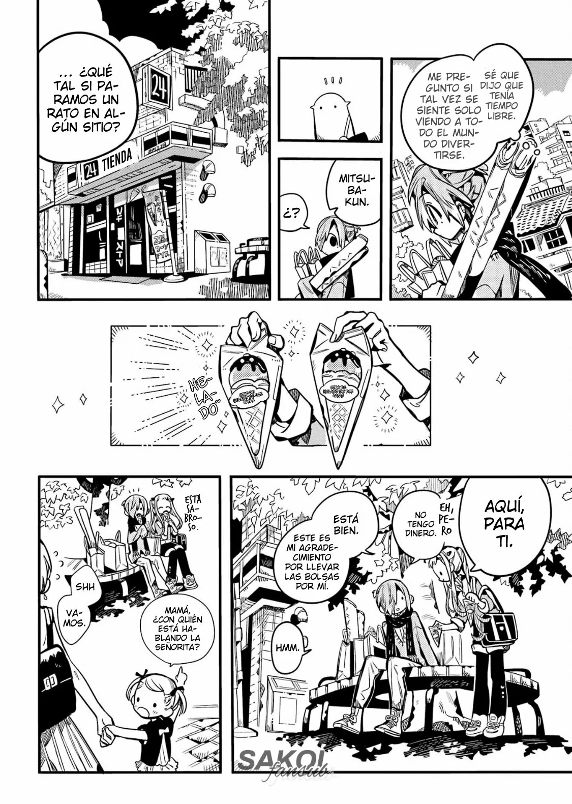 Jibaku Shounen Hanako-kun Capítulo 102 - Página 14