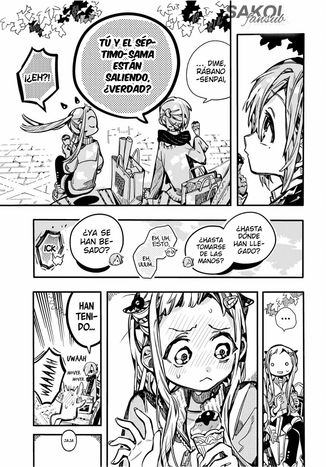 Jibaku Shounen Hanako-kun Capítulo 102 - Página 15