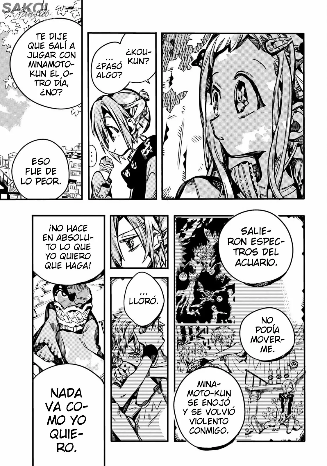 Jibaku Shounen Hanako-kun Capítulo 102 - Página 17