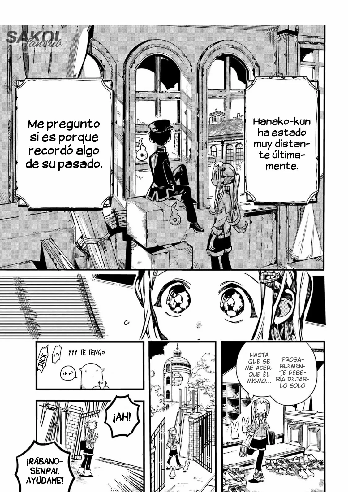 Jibaku Shounen Hanako-kun Capítulo 102 - Página 5