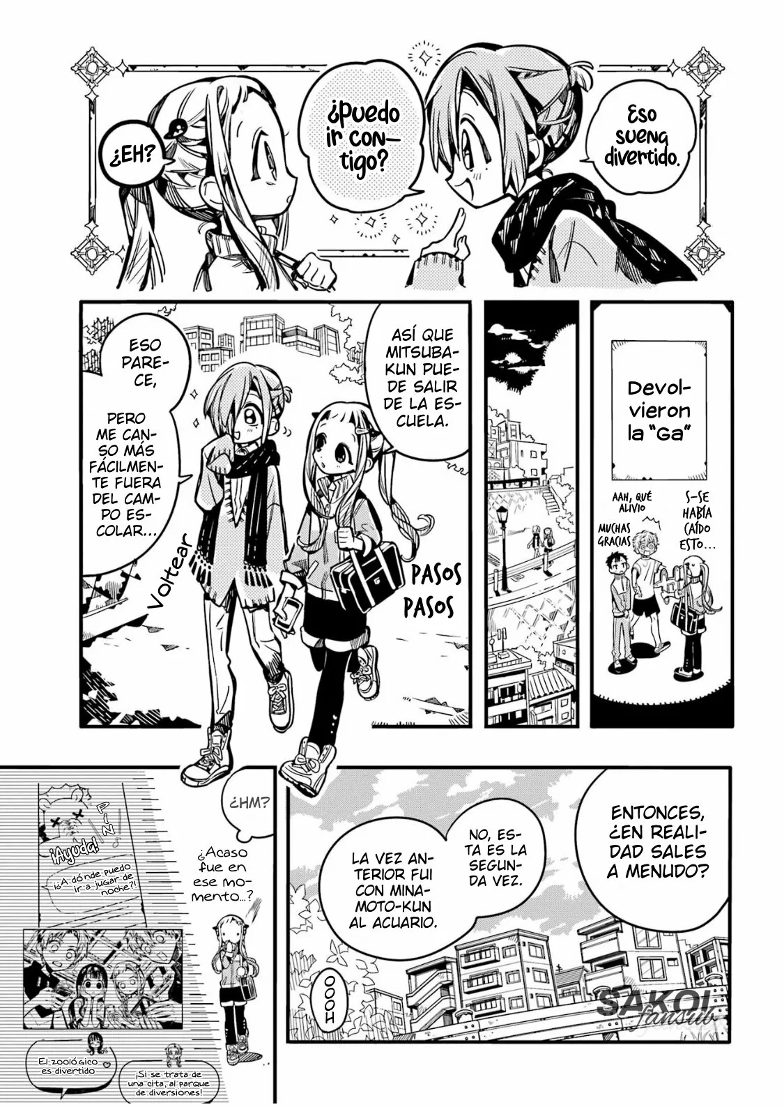 Jibaku Shounen Hanako-kun Capítulo 102 - Página 9