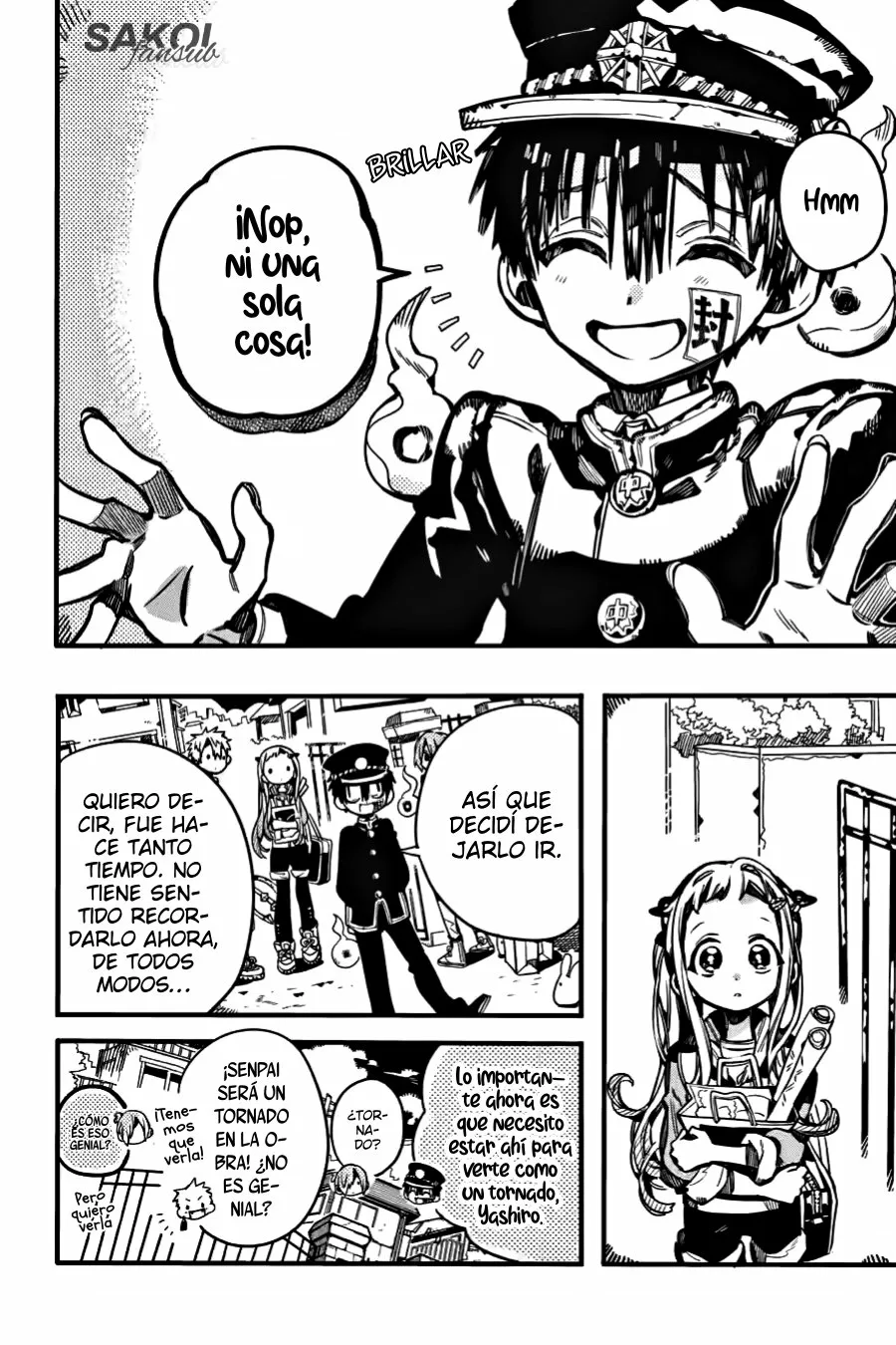 Jibaku Shounen Hanako-kun Capítulo 103 - Página 10