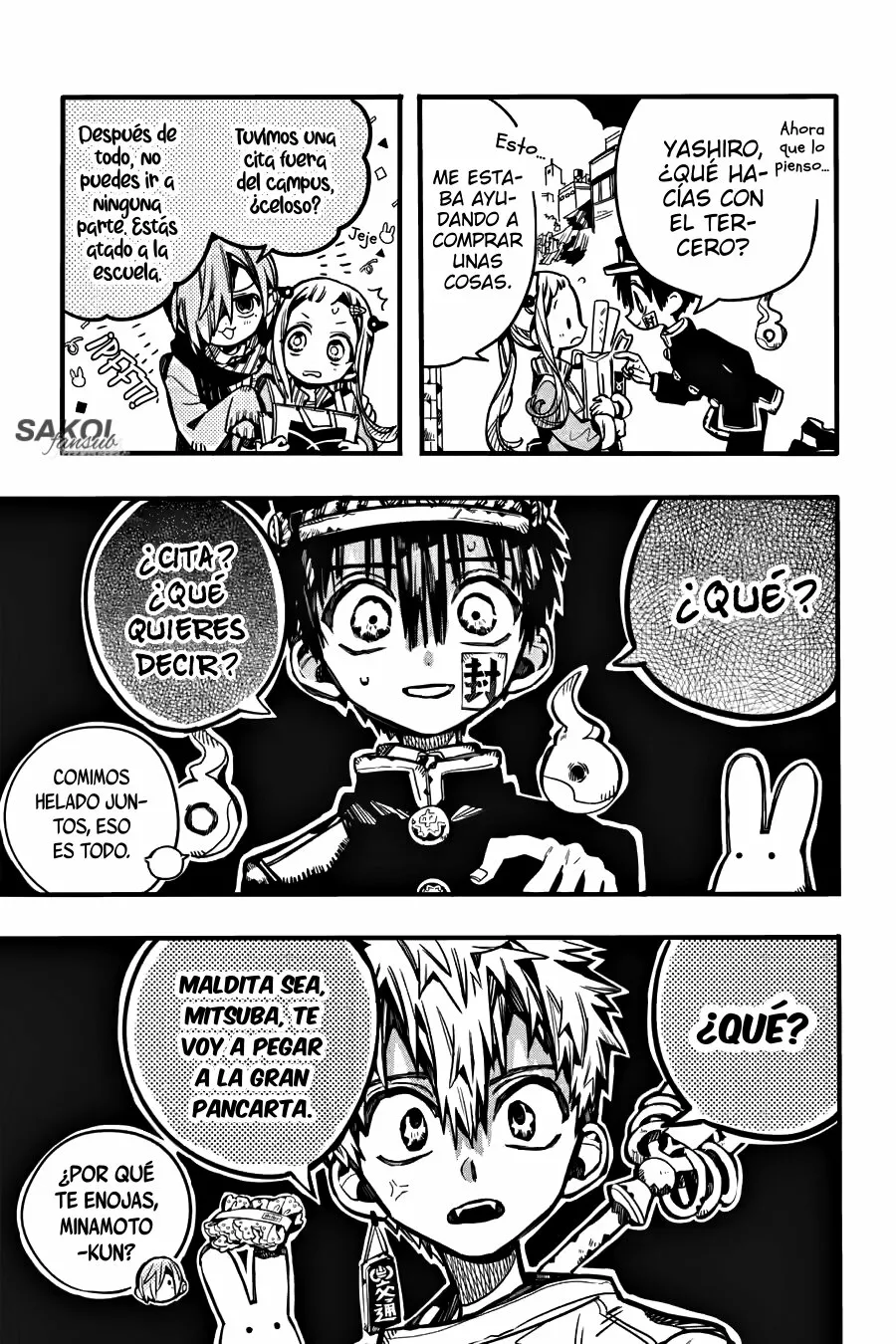 Jibaku Shounen Hanako-kun Capítulo 103 - Página 11