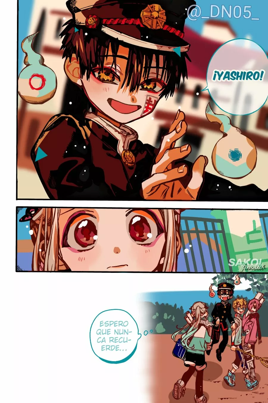 Jibaku Shounen Hanako-kun Capítulo 103 - Página 14