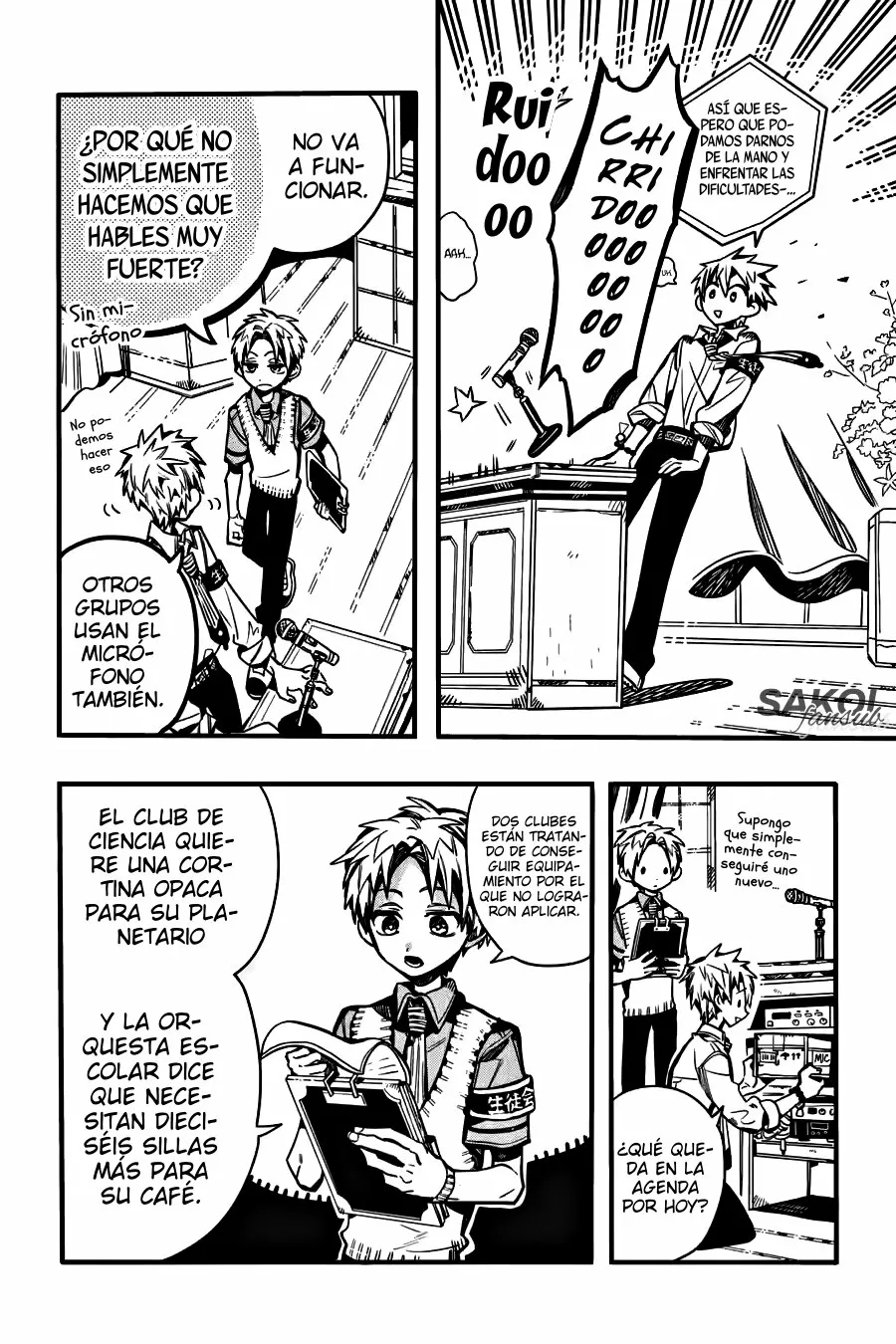 Jibaku Shounen Hanako-kun Capítulo 103 - Página 17