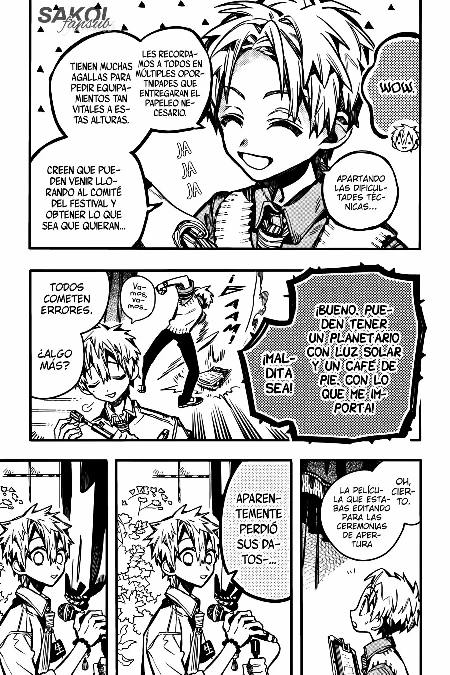 Jibaku Shounen Hanako-kun Capítulo 103 - Página 18