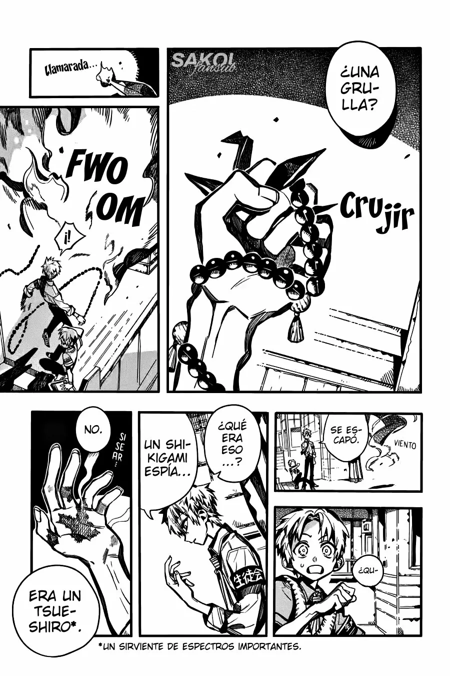 Jibaku Shounen Hanako-kun Capítulo 103 - Página 22