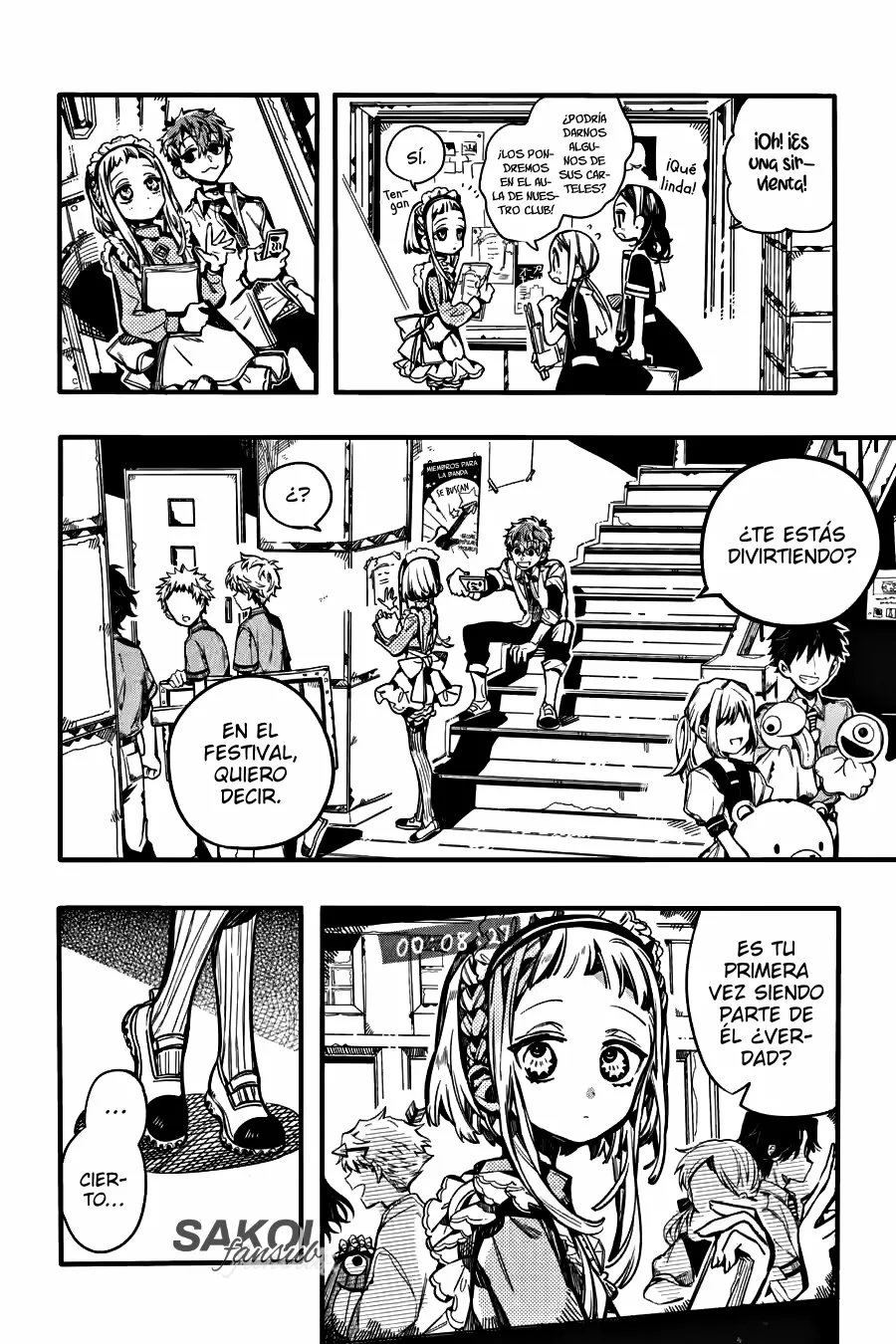 Jibaku Shounen Hanako-kun Capítulo 103 - Página 29