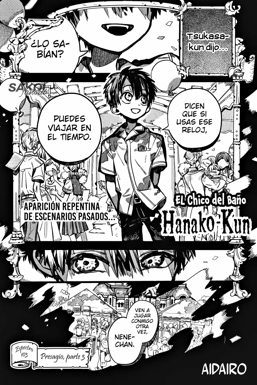 Jibaku Shounen Hanako-kun Capítulo 103 - Página 3