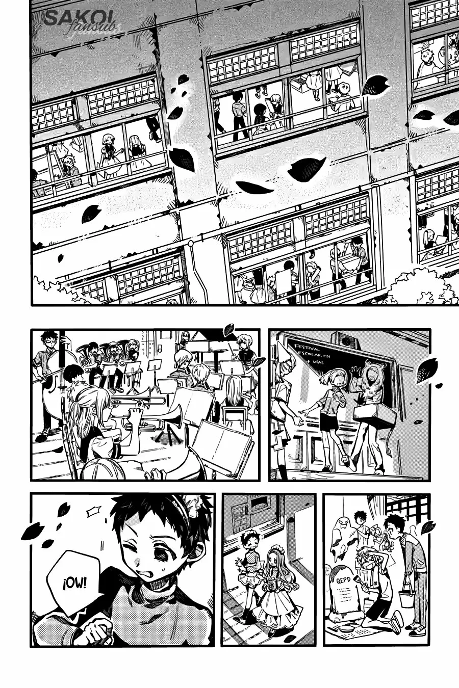 Jibaku Shounen Hanako-kun Capítulo 103 - Página 37