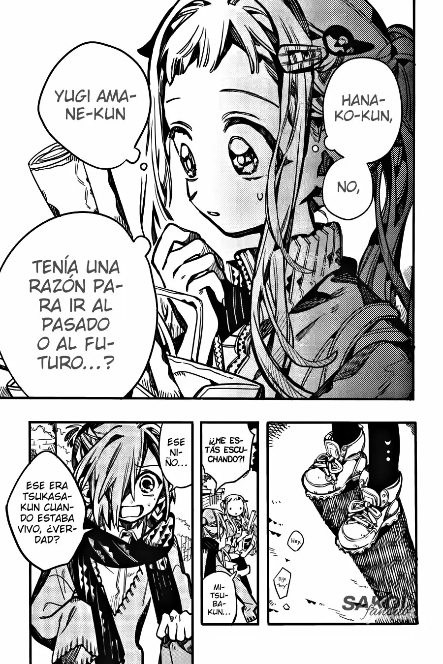 Jibaku Shounen Hanako-kun Capítulo 103 - Página 5