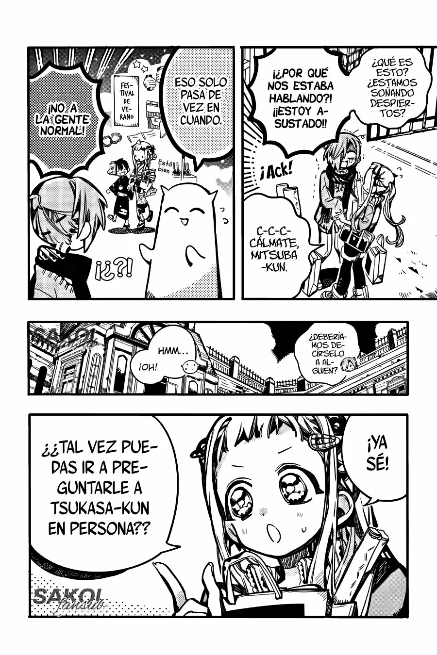 Jibaku Shounen Hanako-kun Capítulo 103 - Página 6
