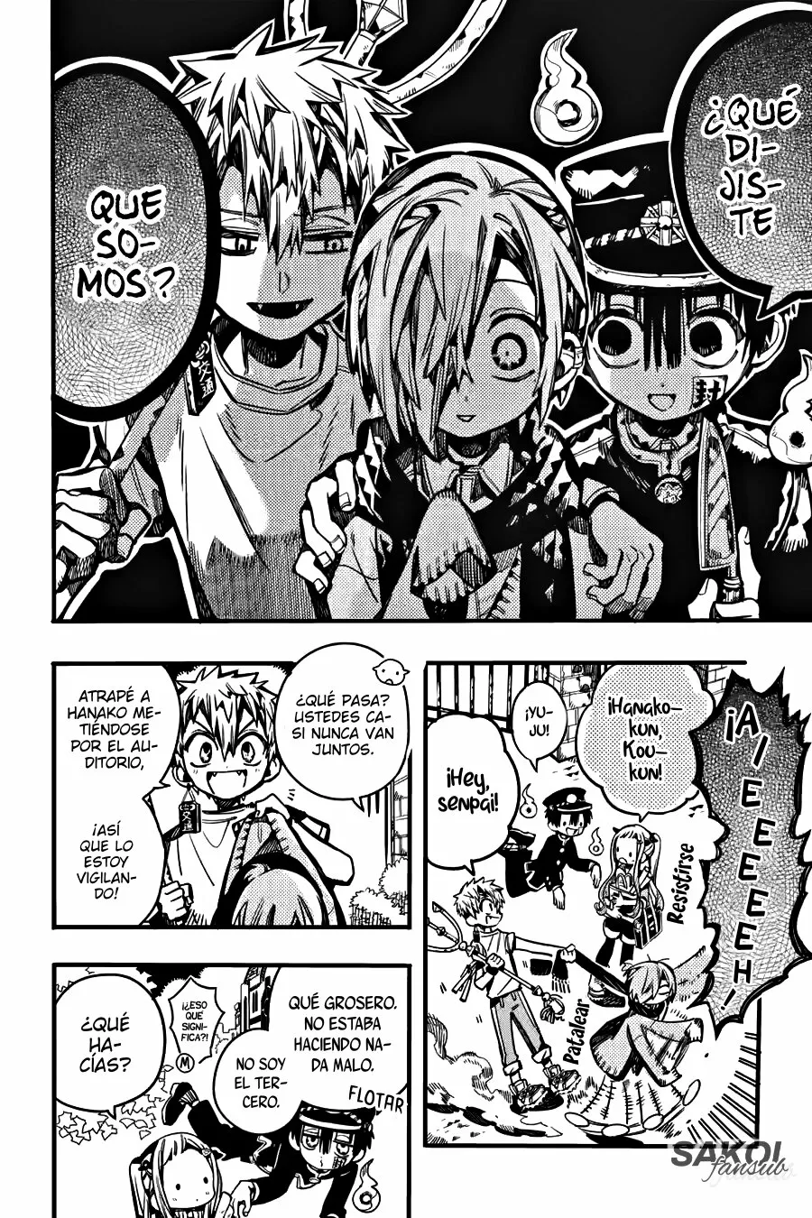 Jibaku Shounen Hanako-kun Capítulo 103 - Página 8