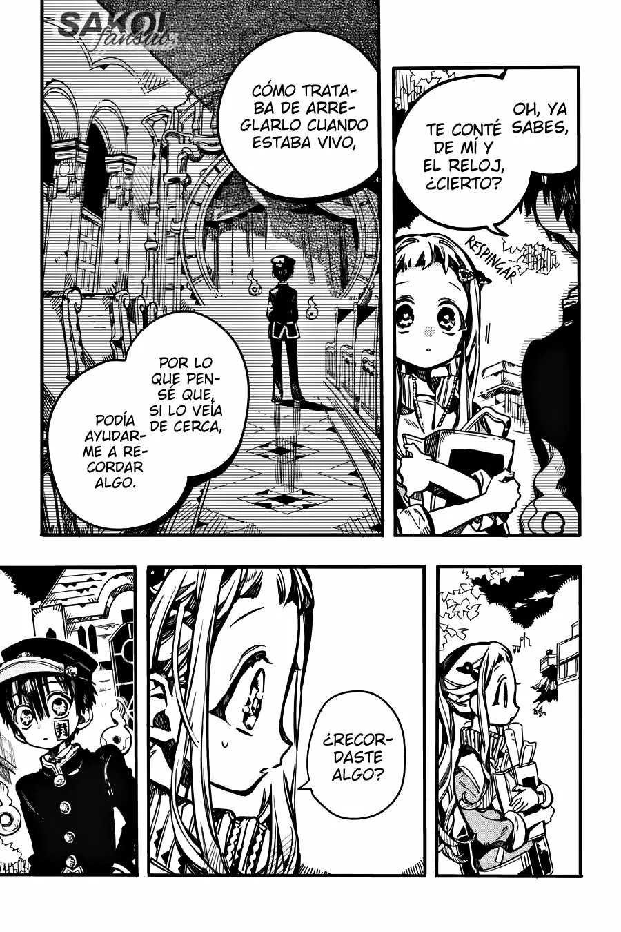 Jibaku Shounen Hanako-kun Capítulo 103 - Página 9