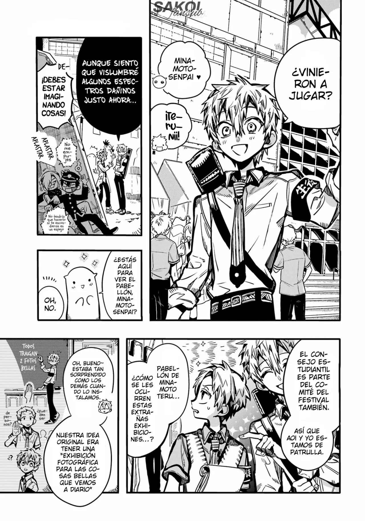 Jibaku Shounen Hanako-kun Capítulo 104 - Página 13