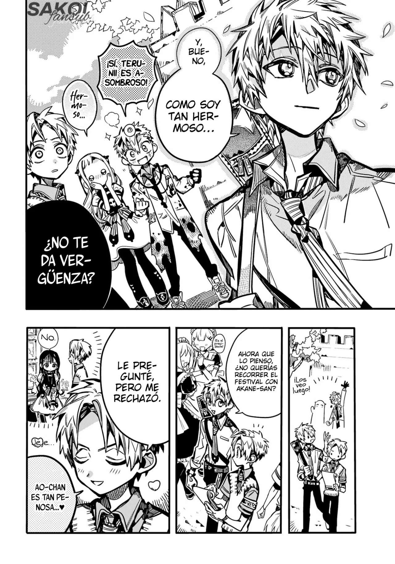 Jibaku Shounen Hanako-kun Capítulo 104 - Página 14