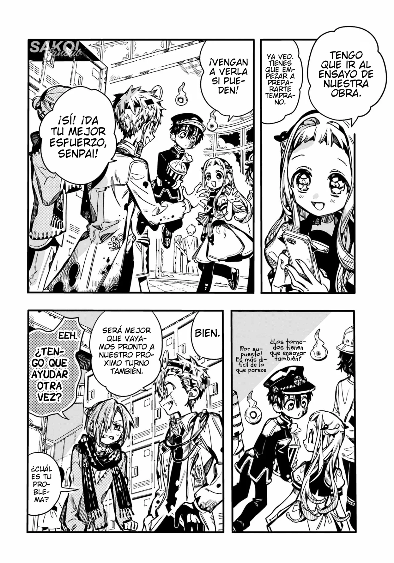 Jibaku Shounen Hanako-kun Capítulo 104 - Página 16