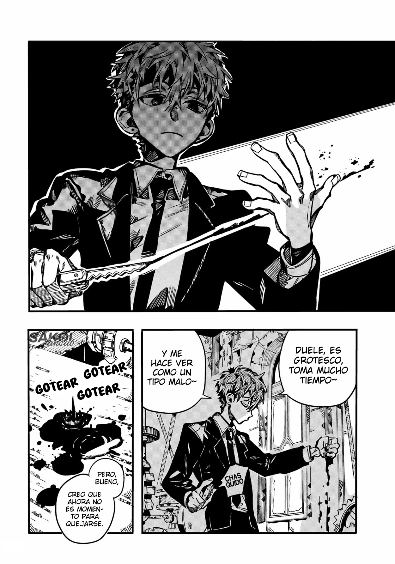 Jibaku Shounen Hanako-kun Capítulo 104 - Página 36