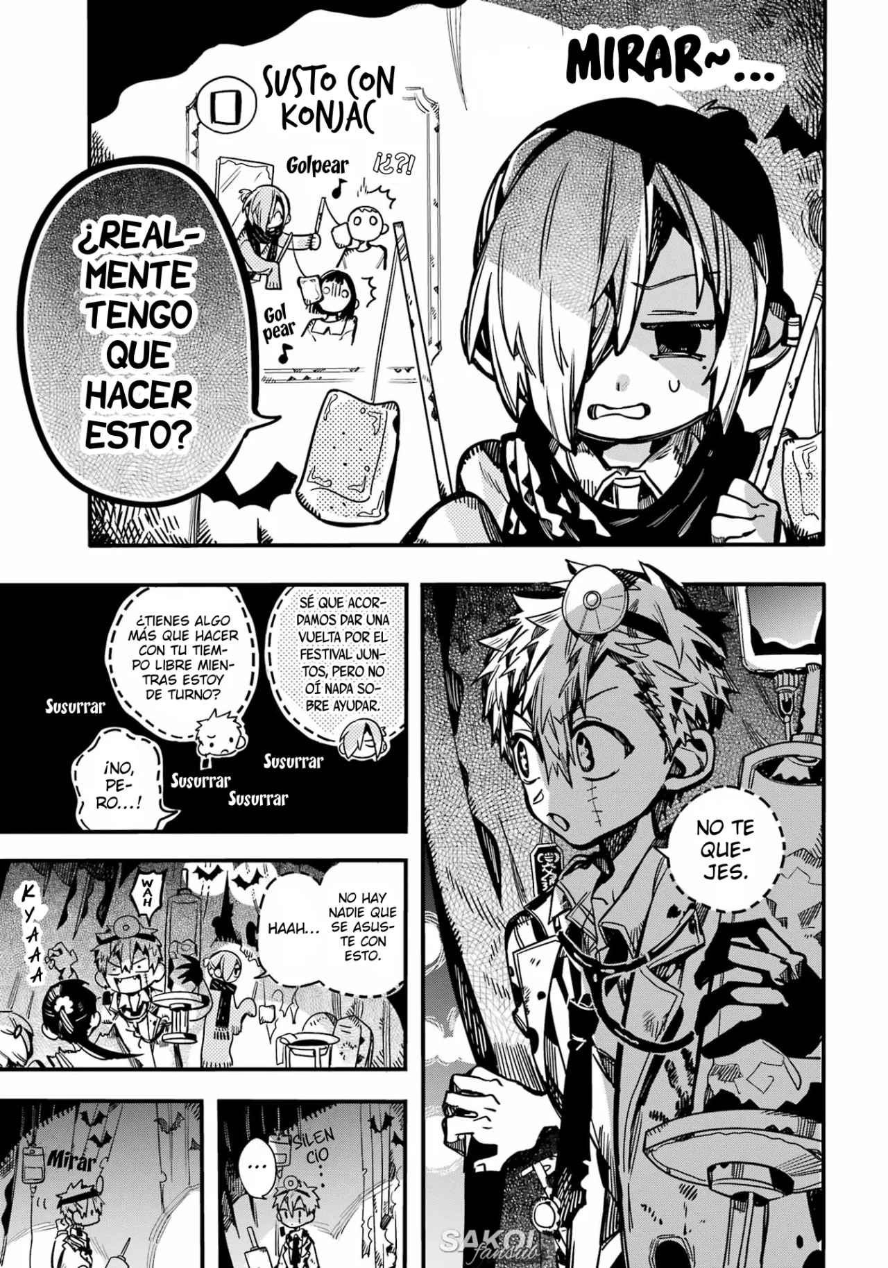 Jibaku Shounen Hanako-kun Capítulo 104 - Página 5