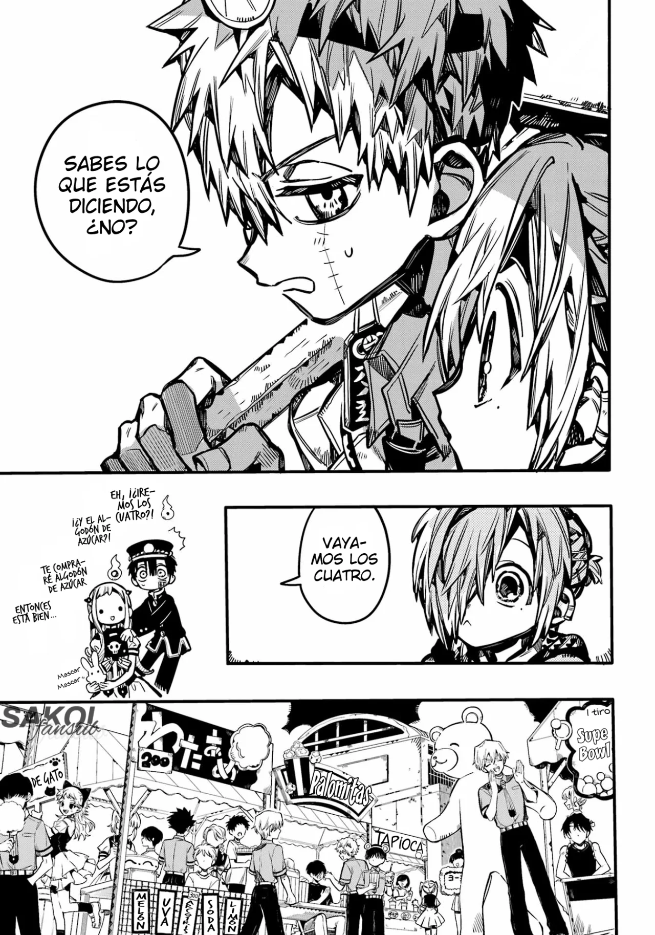 Jibaku Shounen Hanako-kun Capítulo 104 - Página 9