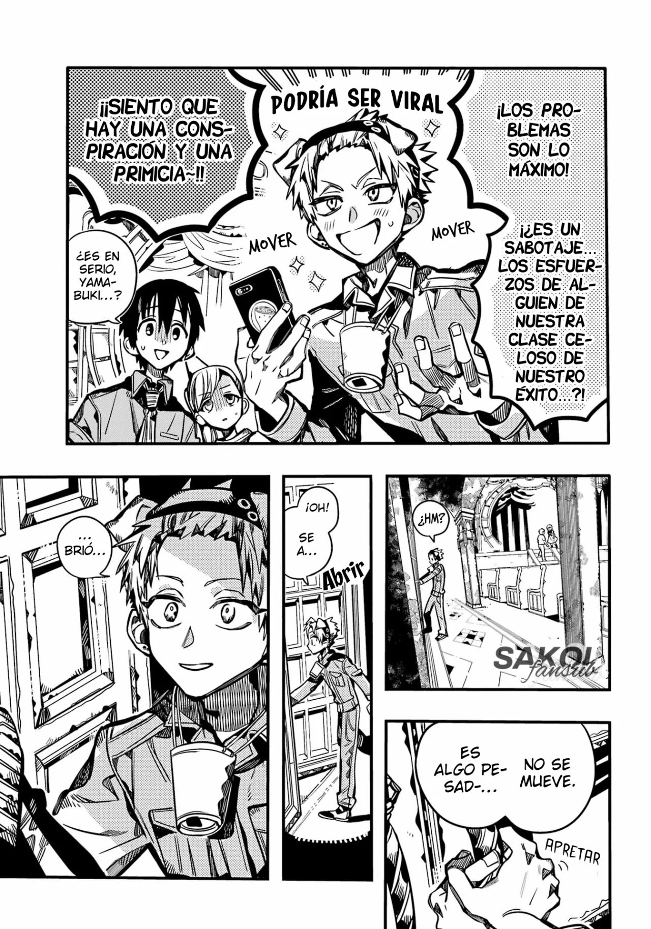 Jibaku Shounen Hanako-kun Capítulo 105 - Página 14