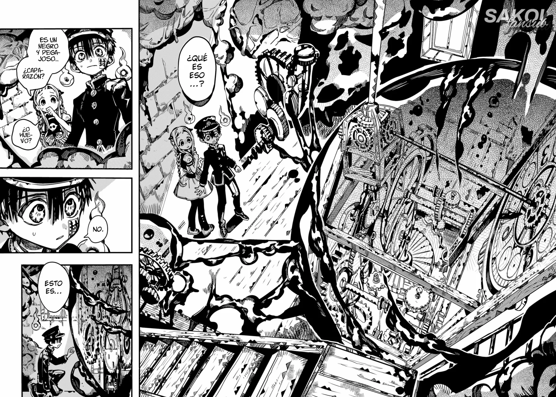 Jibaku Shounen Hanako-kun Capítulo 105 - Página 17