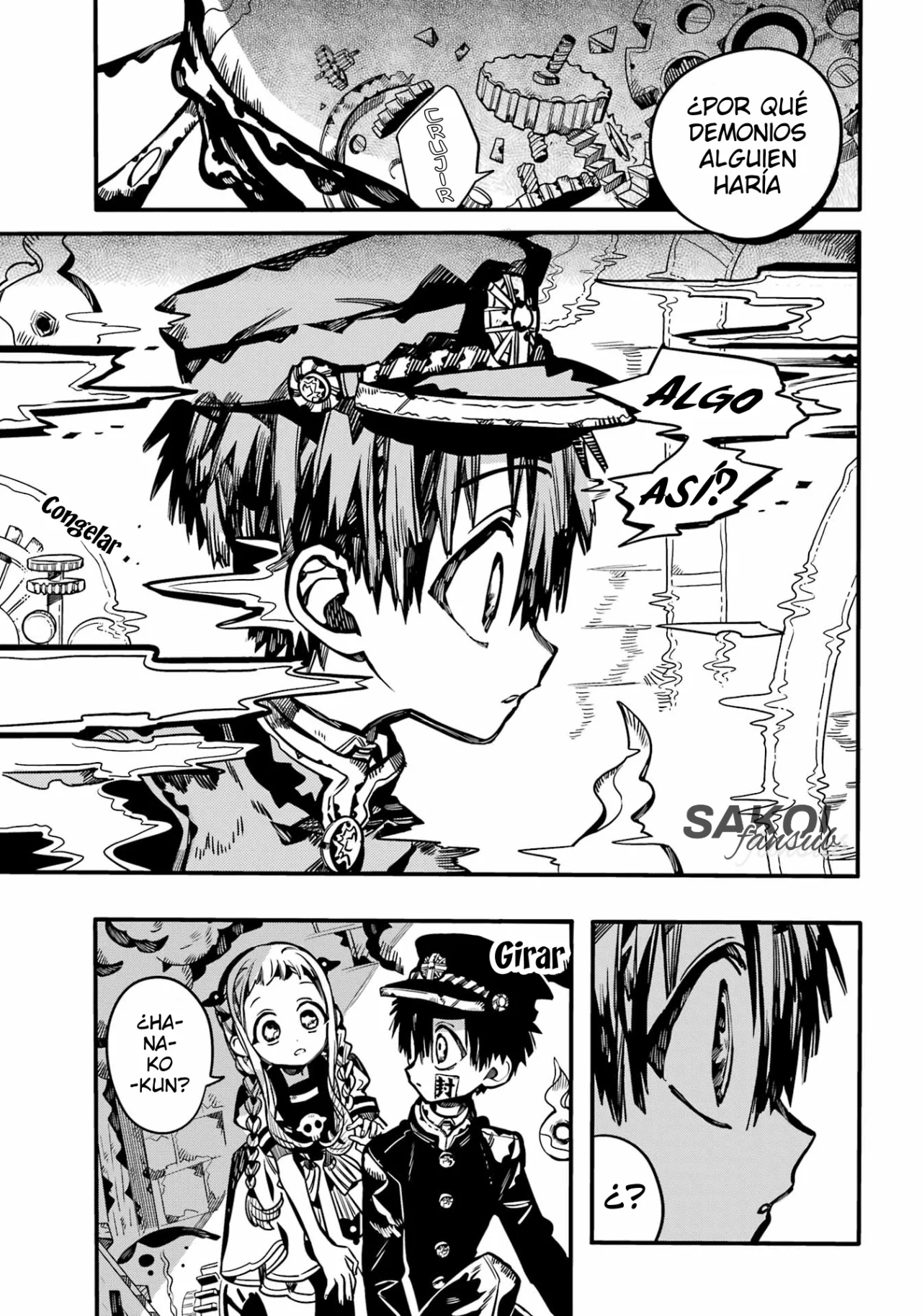 Jibaku Shounen Hanako-kun Capítulo 105 - Página 19