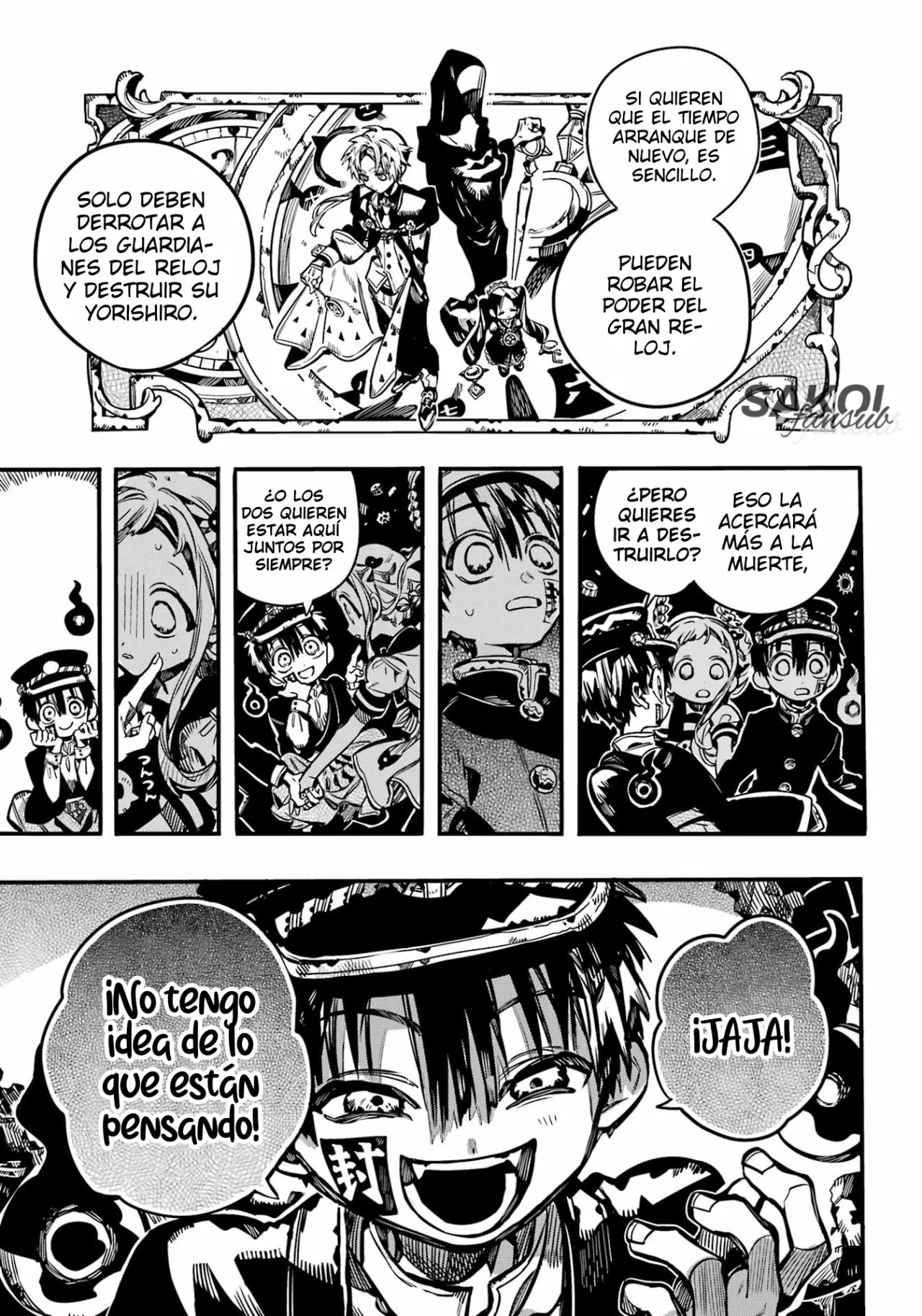 Jibaku Shounen Hanako-kun Capítulo 105 - Página 34