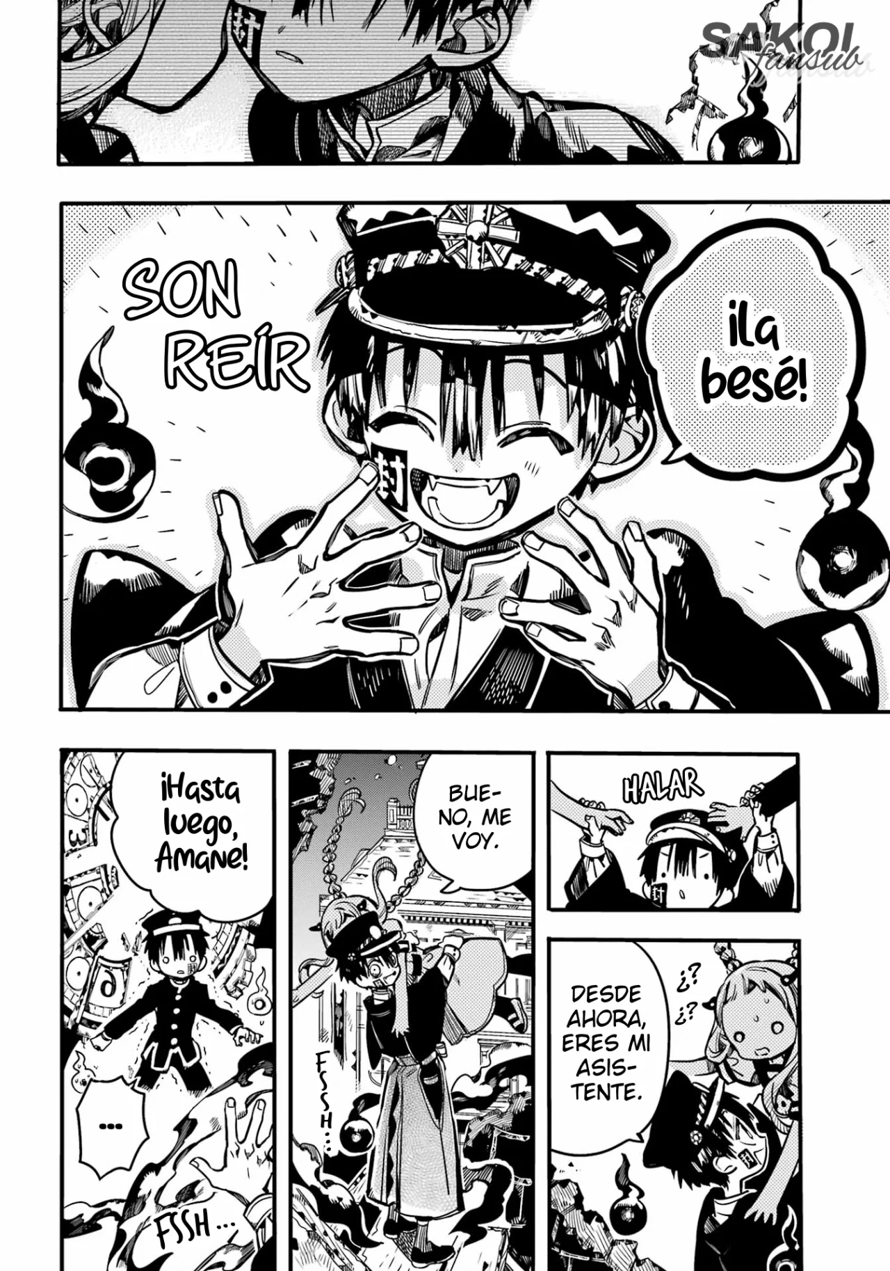 Jibaku Shounen Hanako-kun Capítulo 105 - Página 39