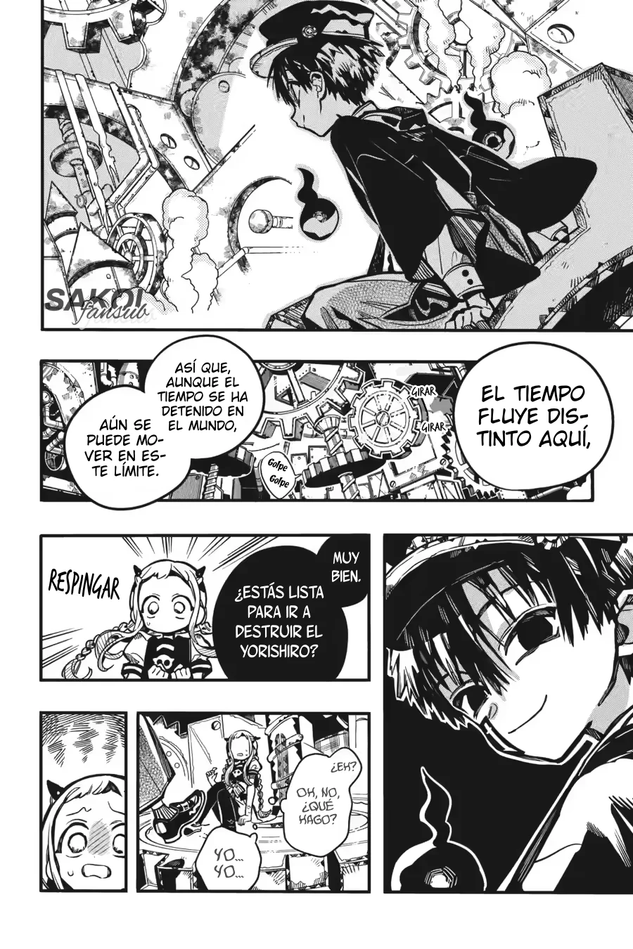 Jibaku Shounen Hanako-kun Capítulo 106 - Página 10