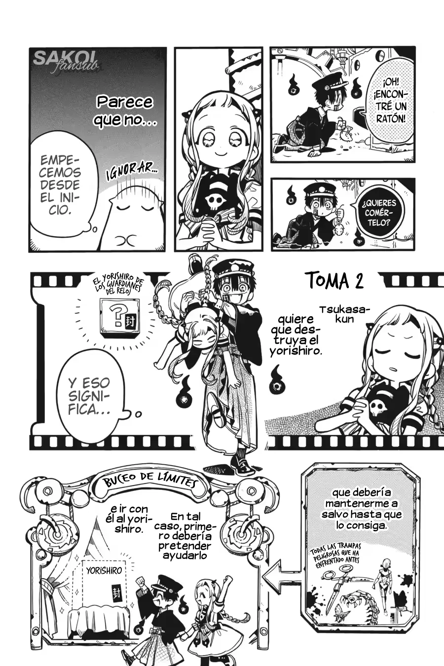 Jibaku Shounen Hanako-kun Capítulo 106 - Página 14