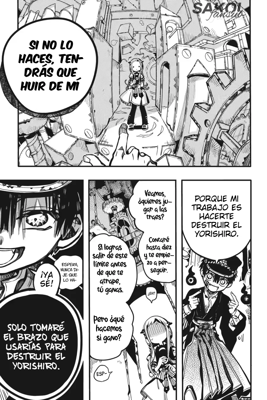 Jibaku Shounen Hanako-kun Capítulo 106 - Página 19