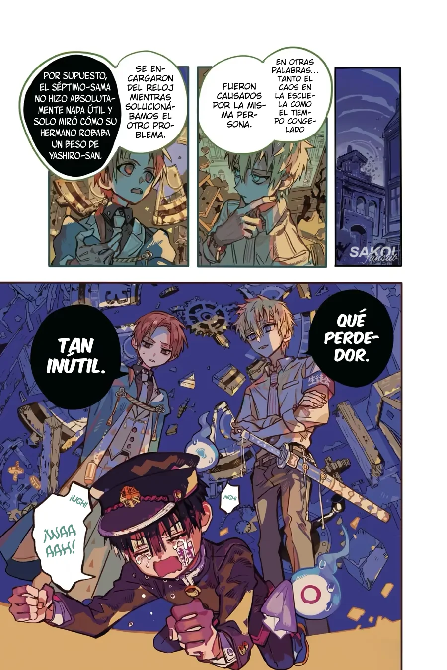 Jibaku Shounen Hanako-kun Capítulo 106 - Página 3