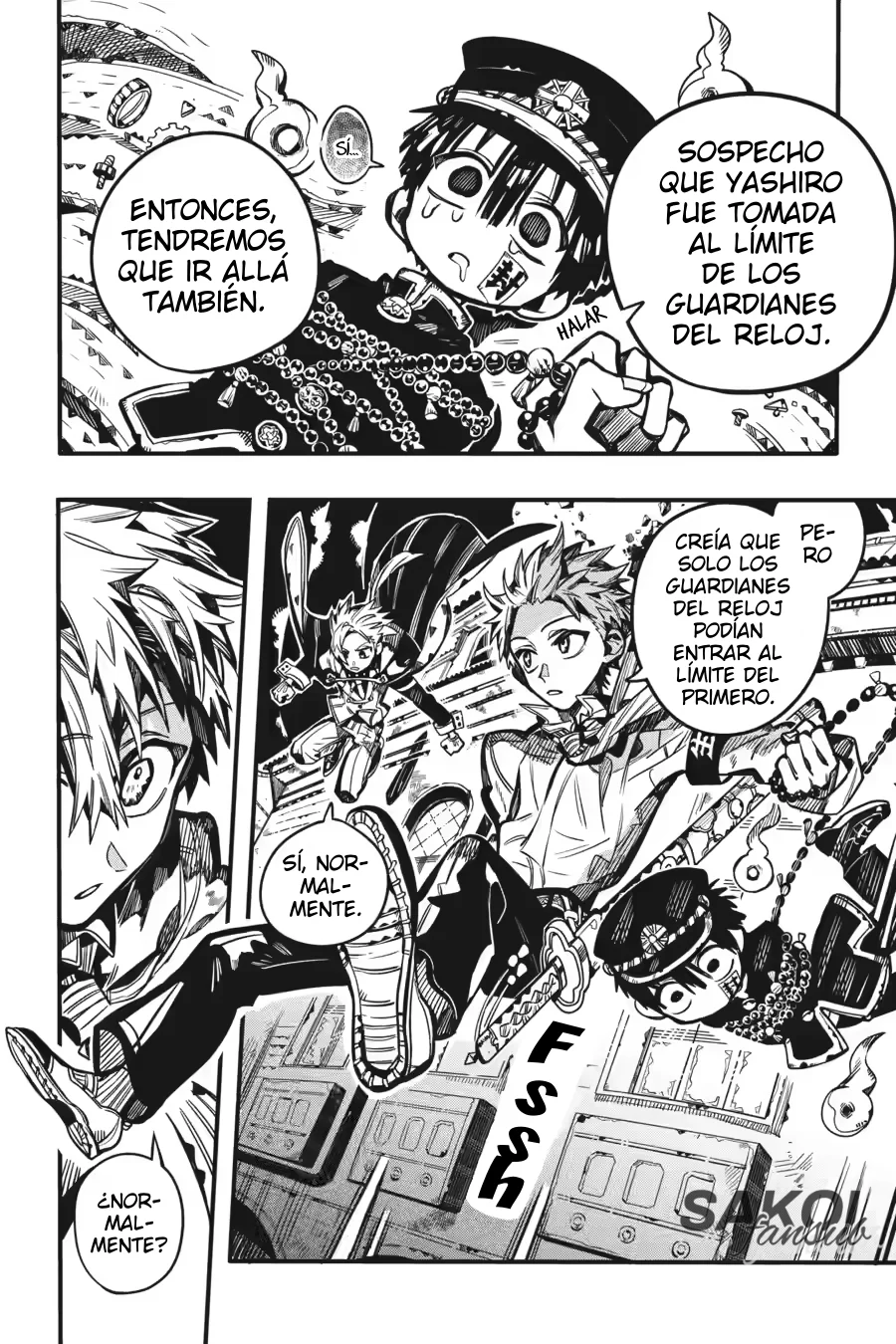 Jibaku Shounen Hanako-kun Capítulo 106 - Página 6