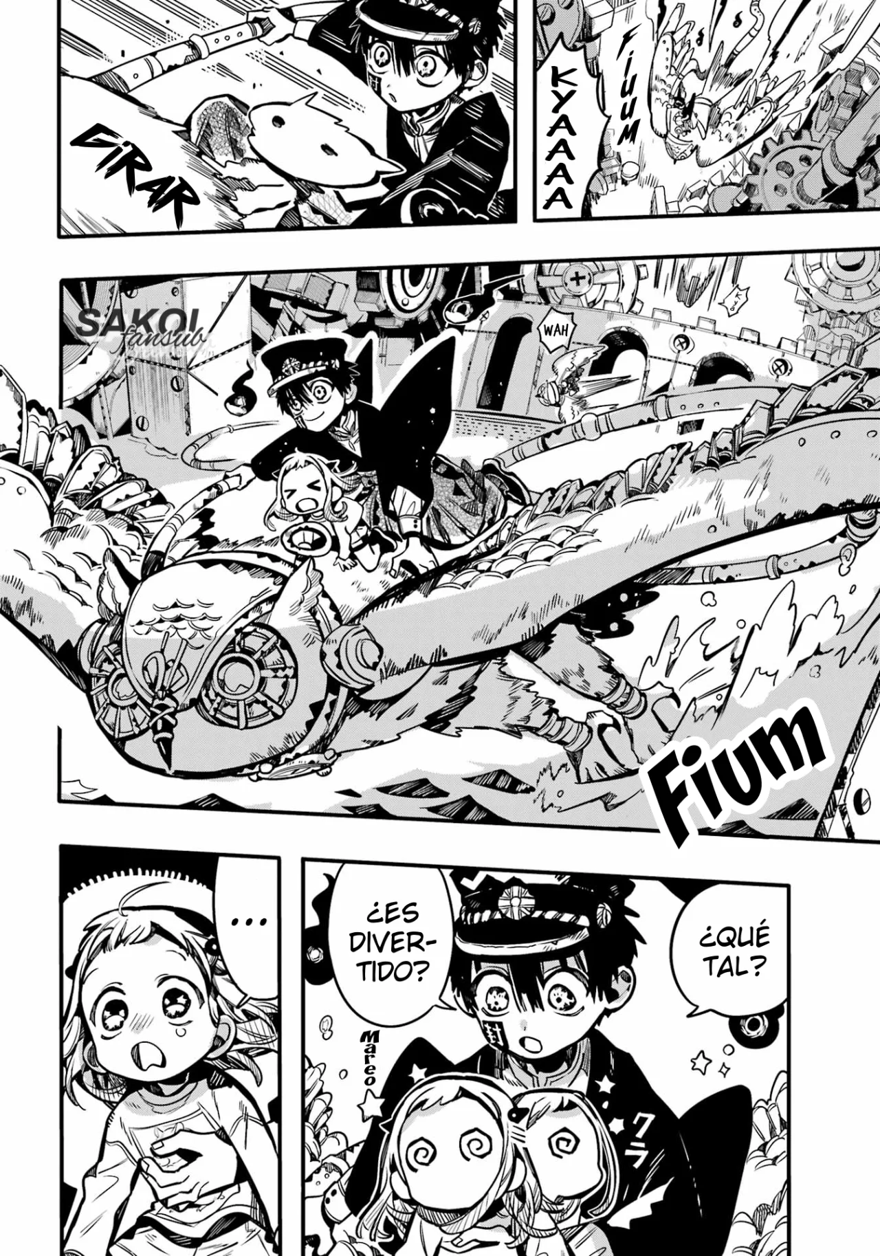 Jibaku Shounen Hanako-kun Capítulo 107 - Página 11