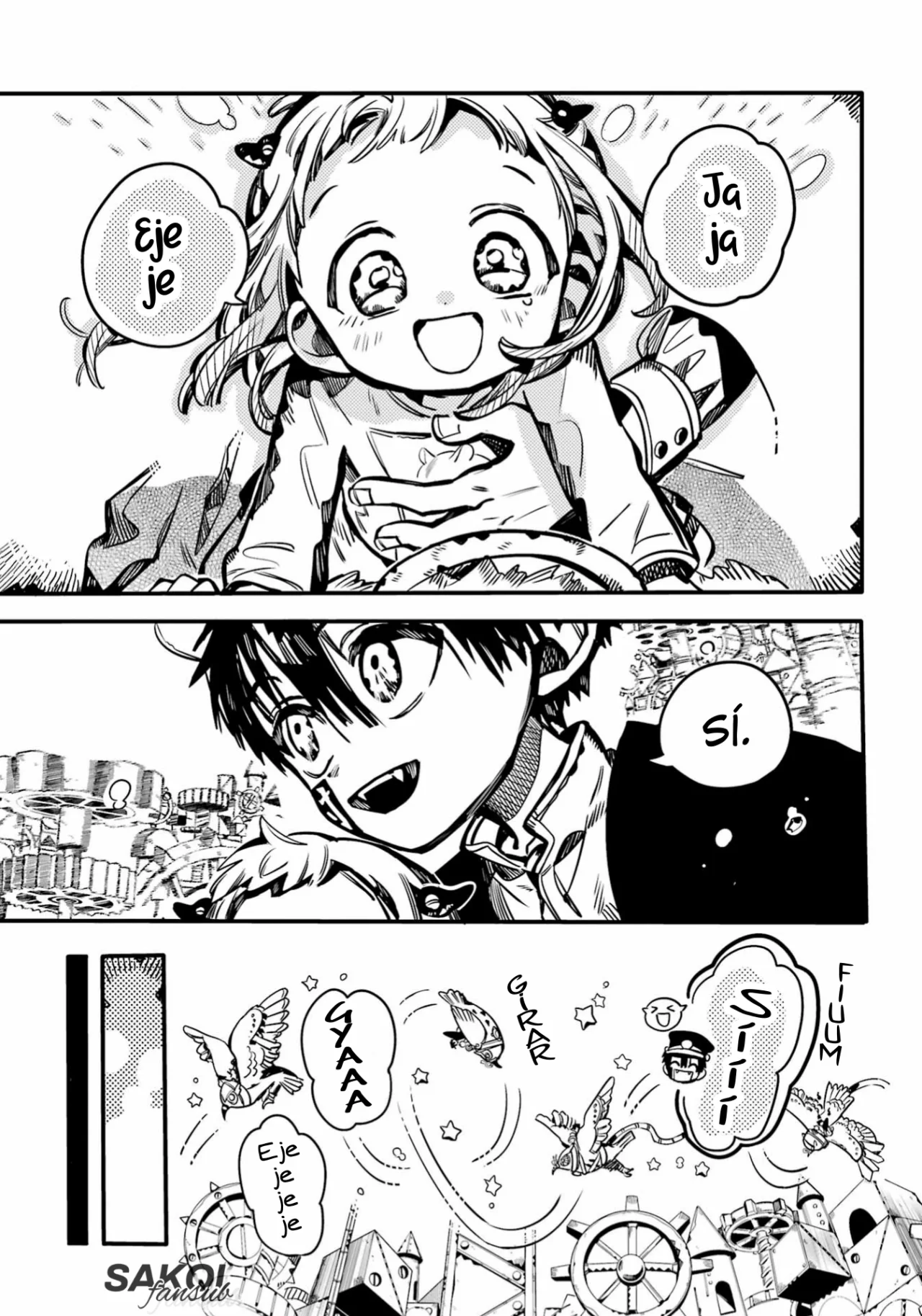 Jibaku Shounen Hanako-kun Capítulo 107 - Página 12