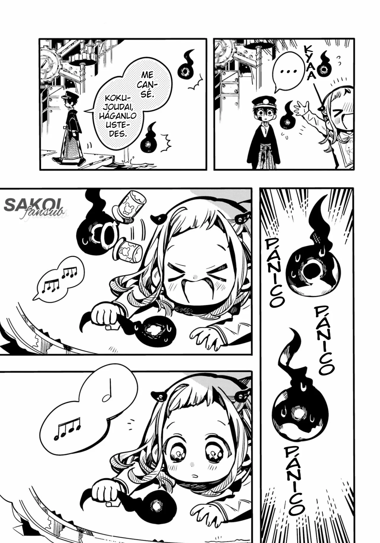 Jibaku Shounen Hanako-kun Capítulo 107 - Página 14