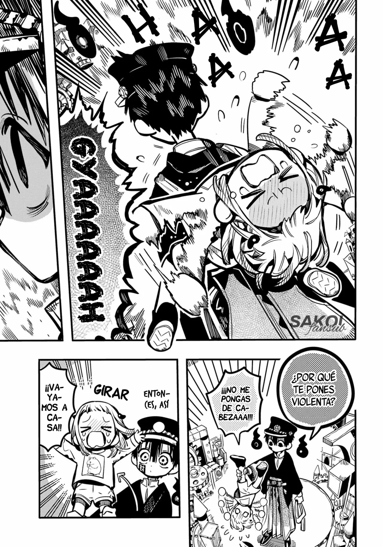 Jibaku Shounen Hanako-kun Capítulo 107 - Página 5