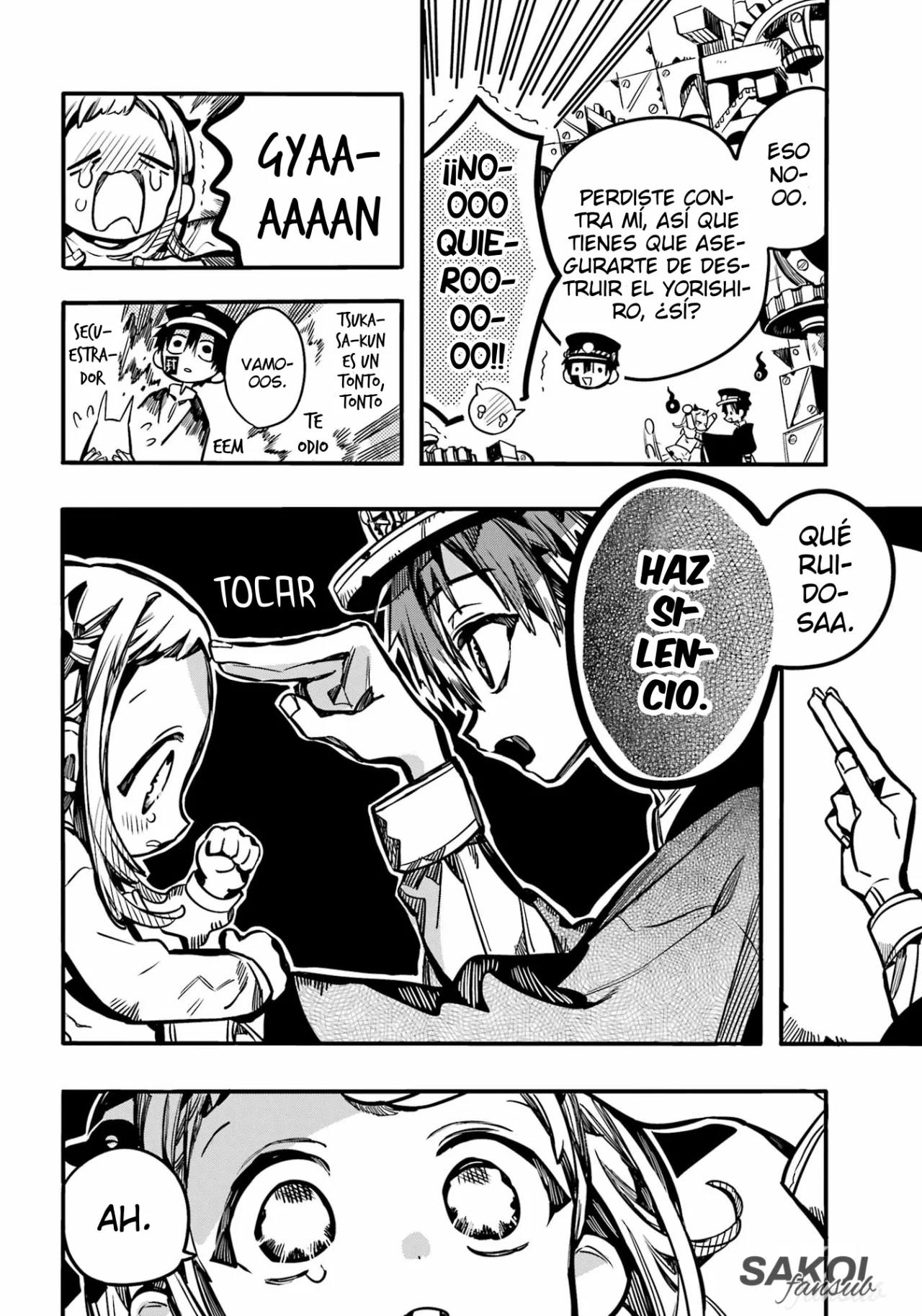 Jibaku Shounen Hanako-kun Capítulo 107 - Página 6