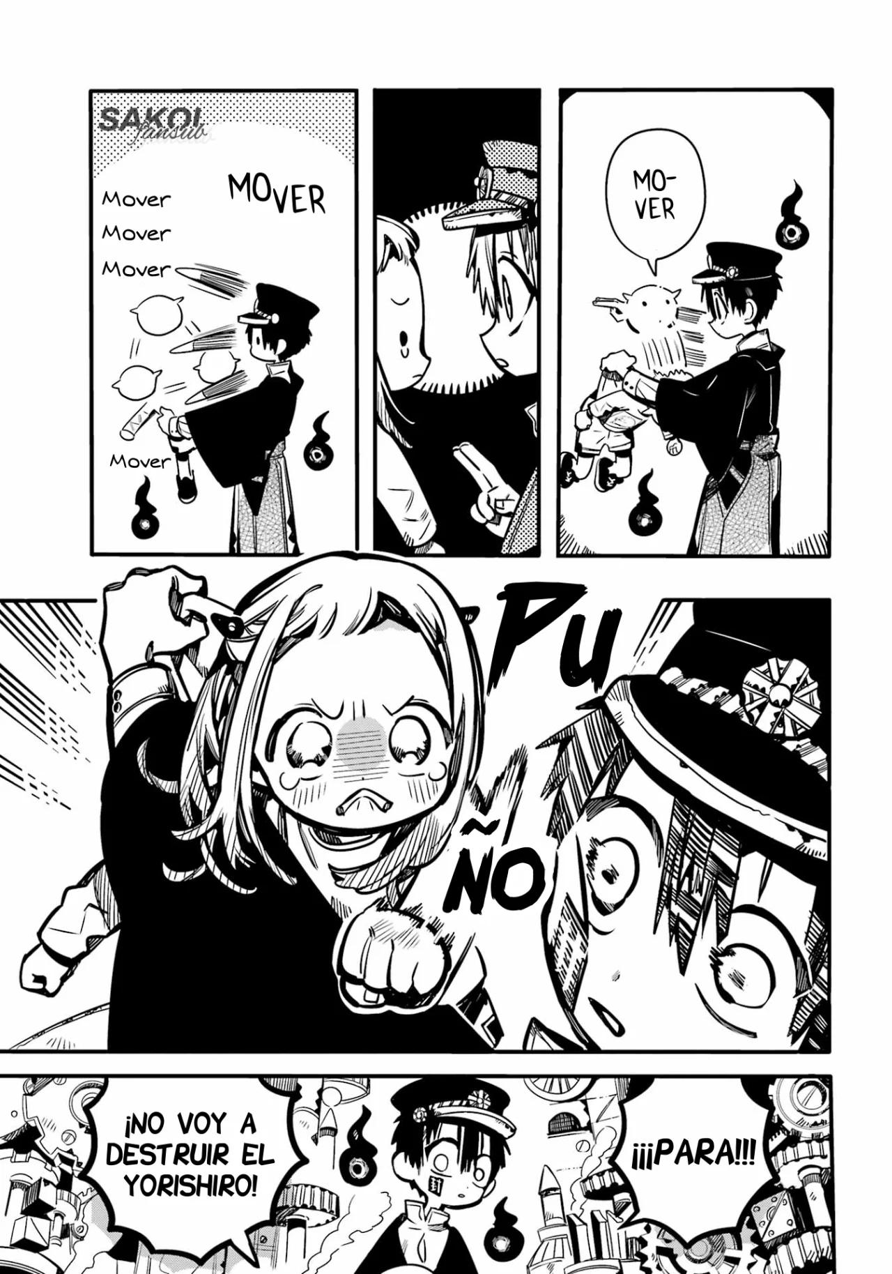 Jibaku Shounen Hanako-kun Capítulo 107 - Página 7