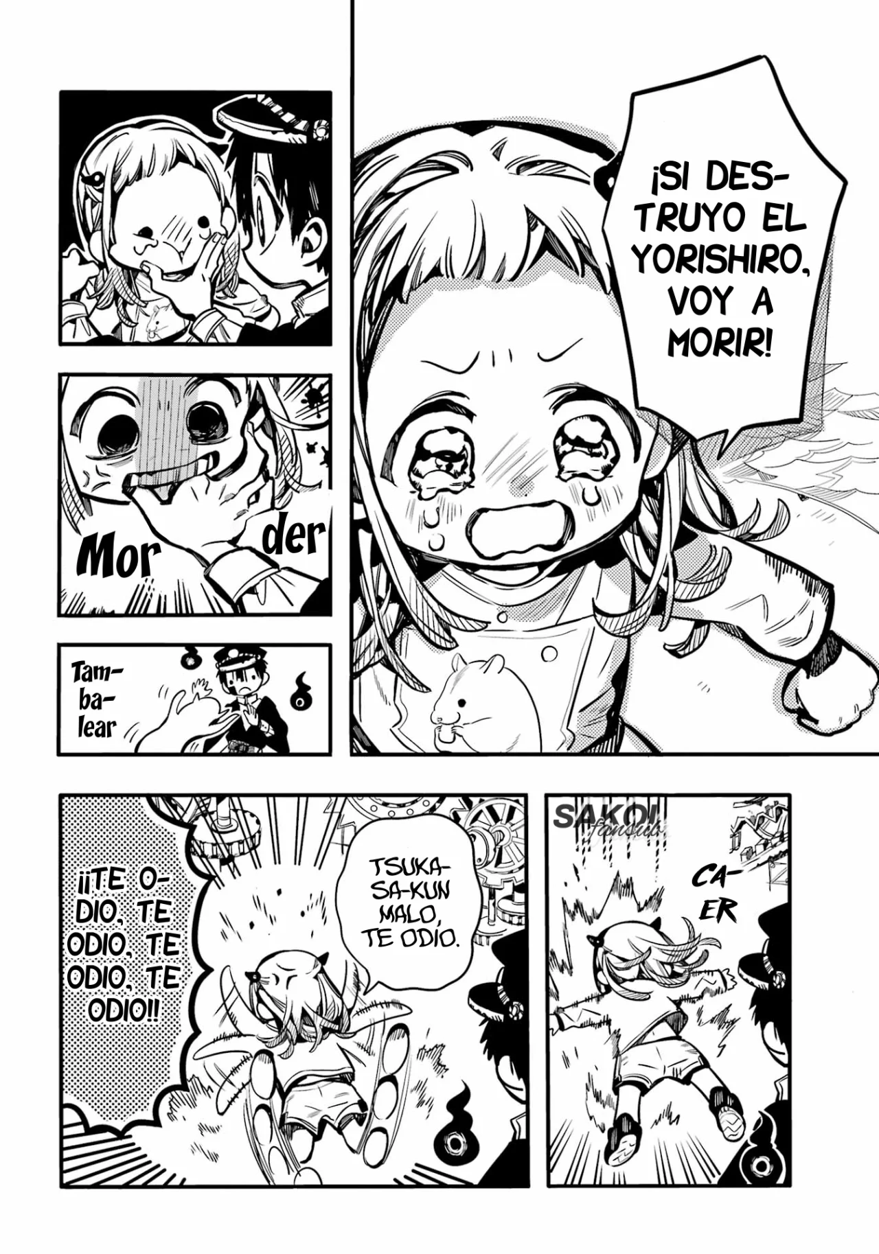 Jibaku Shounen Hanako-kun Capítulo 107 - Página 8