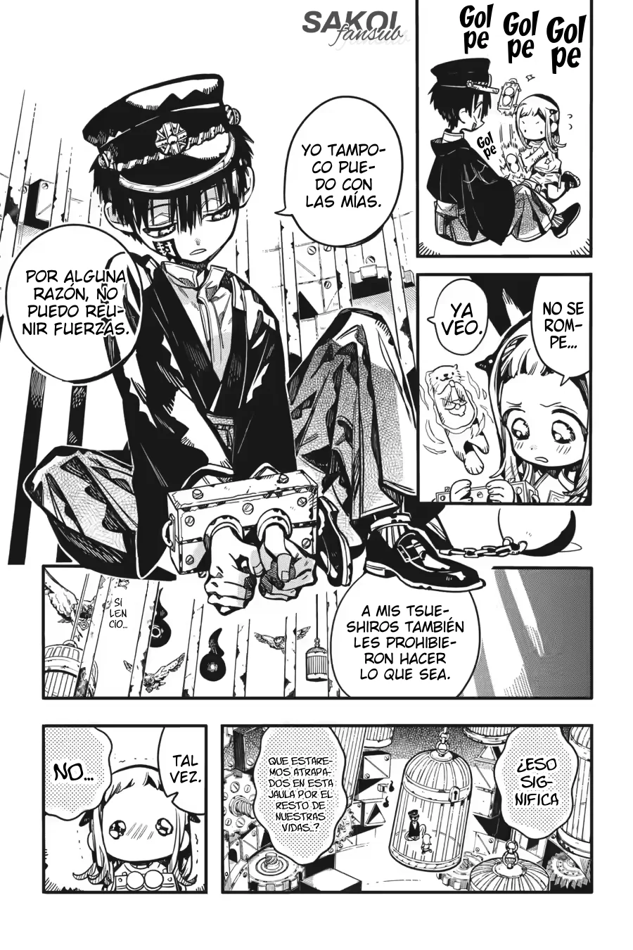 Jibaku Shounen Hanako-kun Capítulo 108 - Página 14